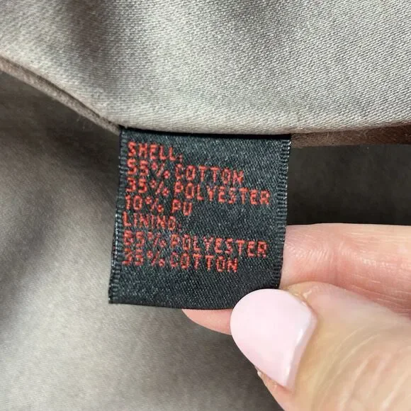 Via Spiga Coat Womens Sz L Silver Cheetah Leopard Animal Print Raincoat Trench - Picture 15 of 16